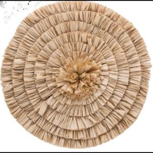 Tan wall Decor Art Juju Hat Tribal Boho flower